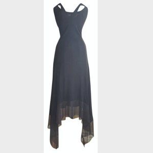 BCBG MAX AZRIA Maxi Black Dress